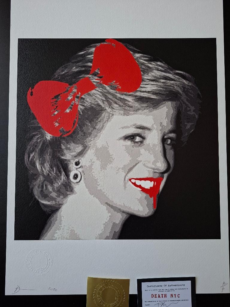 Death NYC, Lady Diana, Verzamelen, Ophalen, Nieuw, Buitenland, Kaart, Foto of Prent