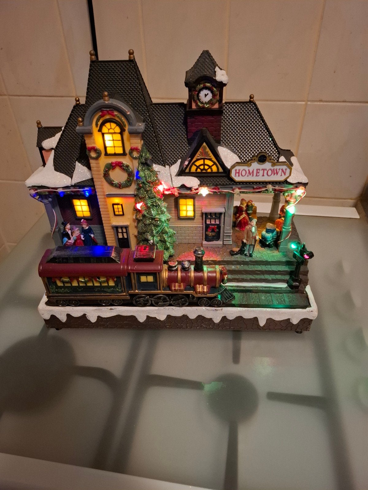 kerst versiering  eerste 2 met licht, Ophalen of Verzenden