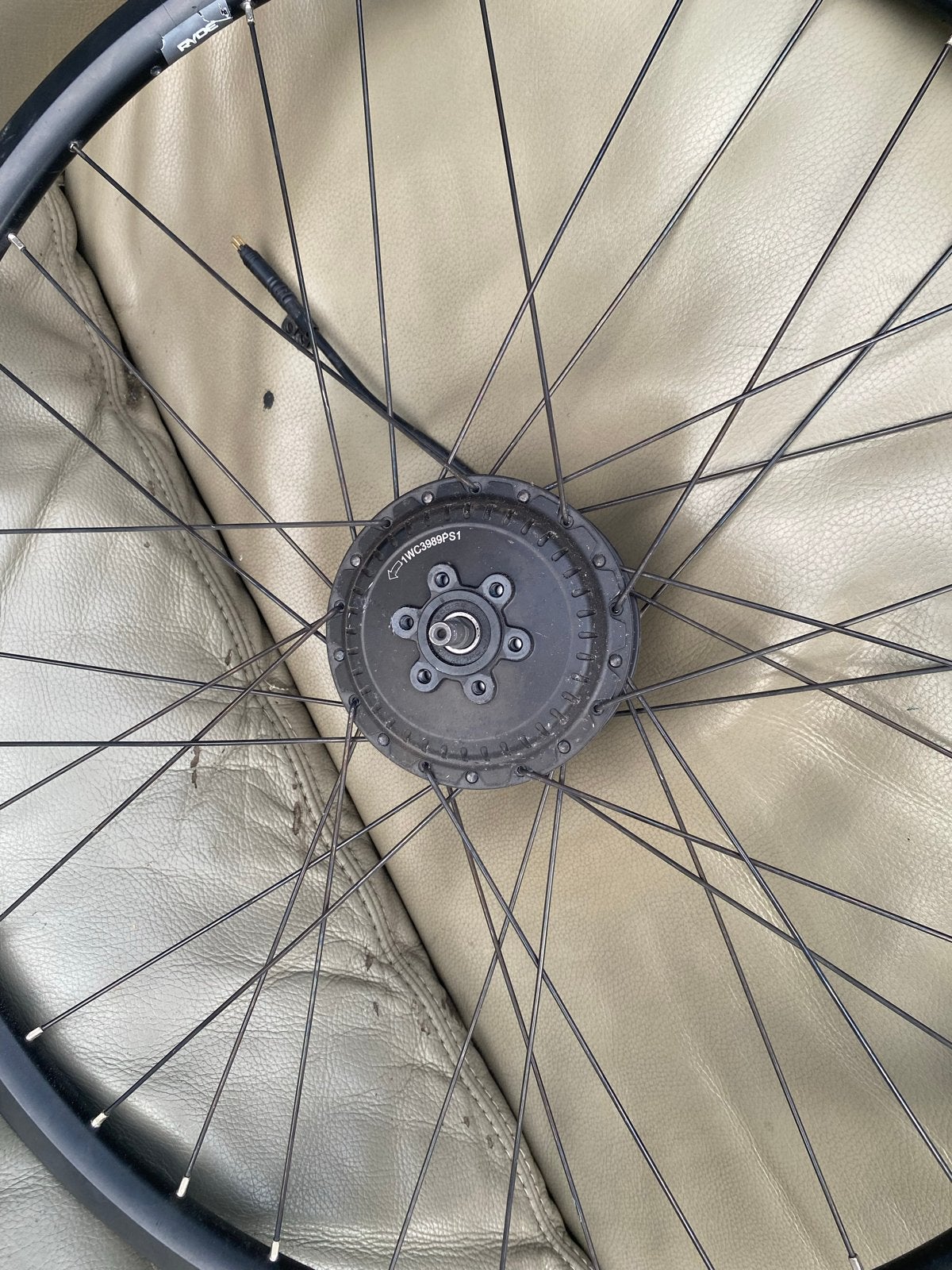 Stella Eleon Type 3 Voorwiel met Motor, Fietsen en Brommers, Verzenden, Gebruikt, Elektrische fiets, Wiel