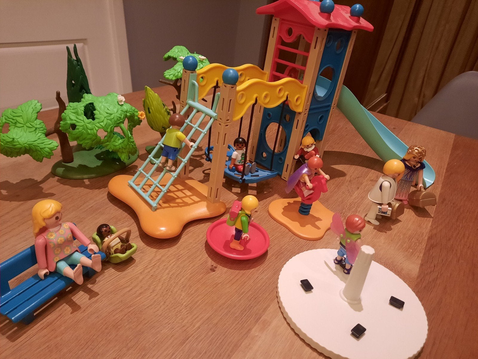 Speeltuin van playmobil, Ophalen, Gebruikt