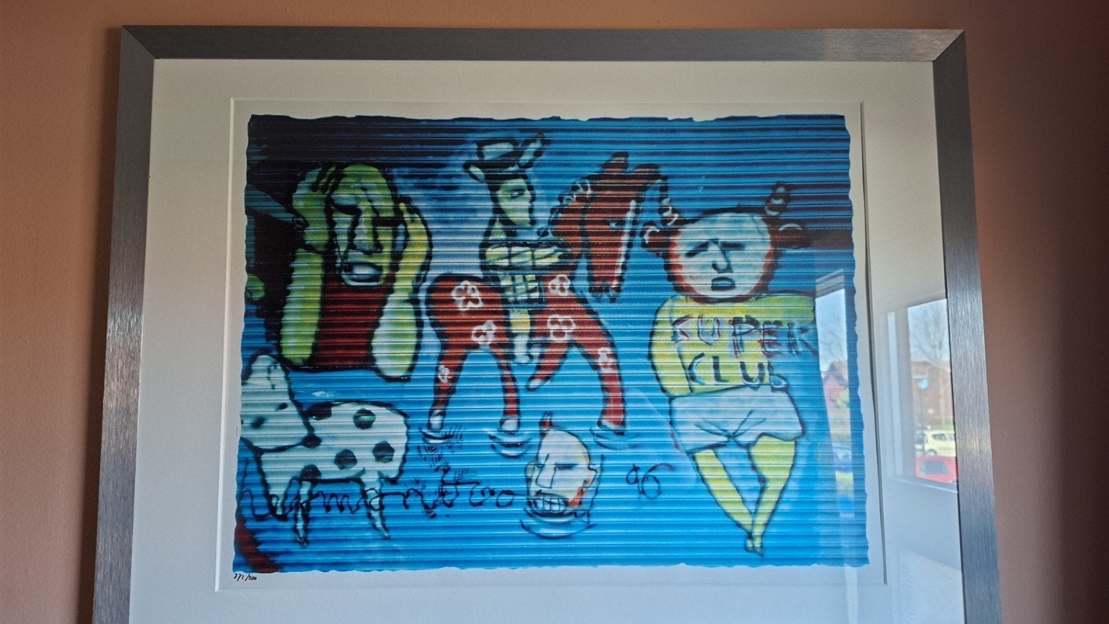 Herman Brood - Genummerde zeefdruk "Koper Klub" (Inclusief l, Ophalen of Verzenden