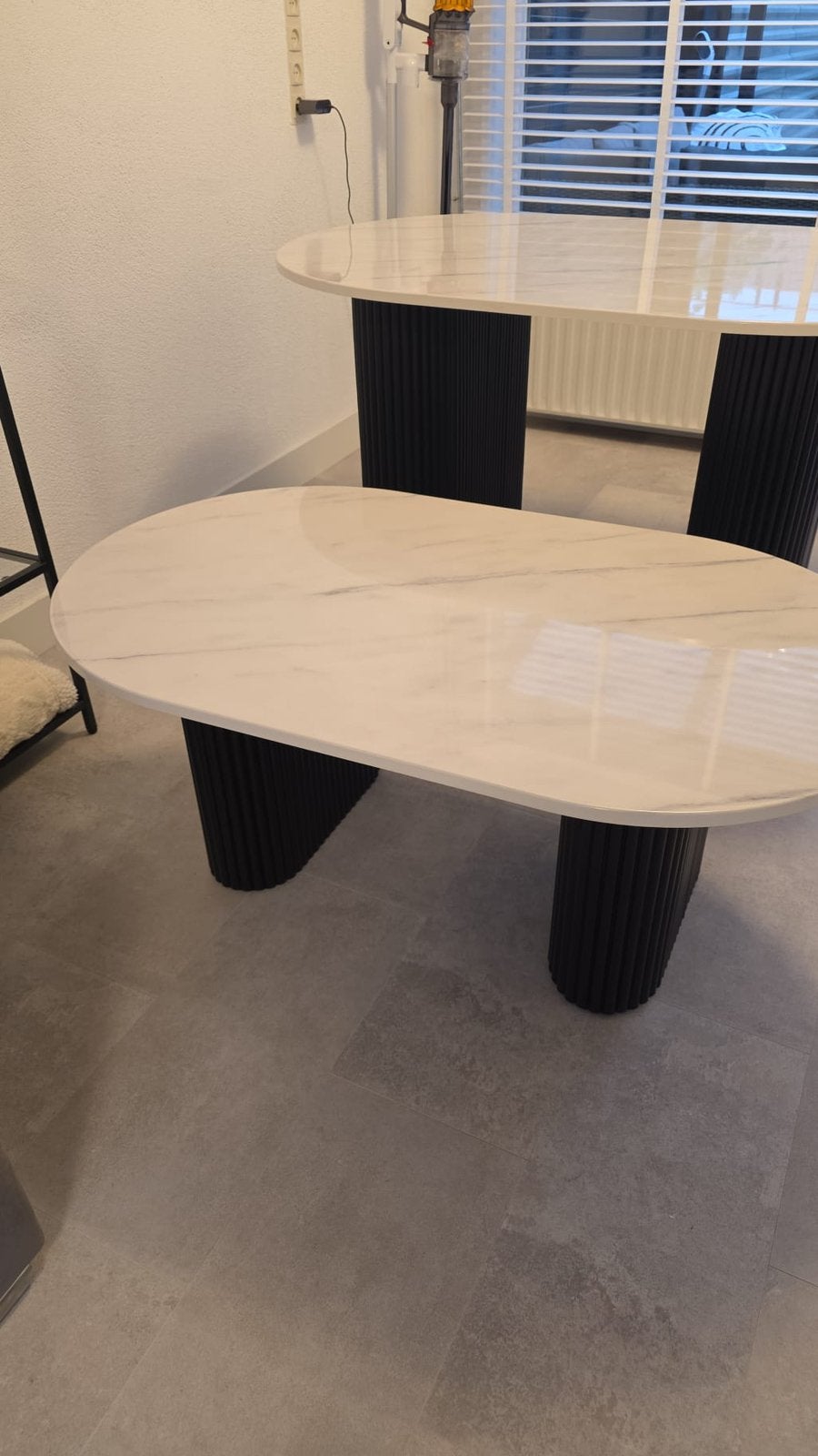 Tafel ,eettafel, Ophalen, 100 tot 150 cm, 50 tot 100 cm, Zo goed als nieuw