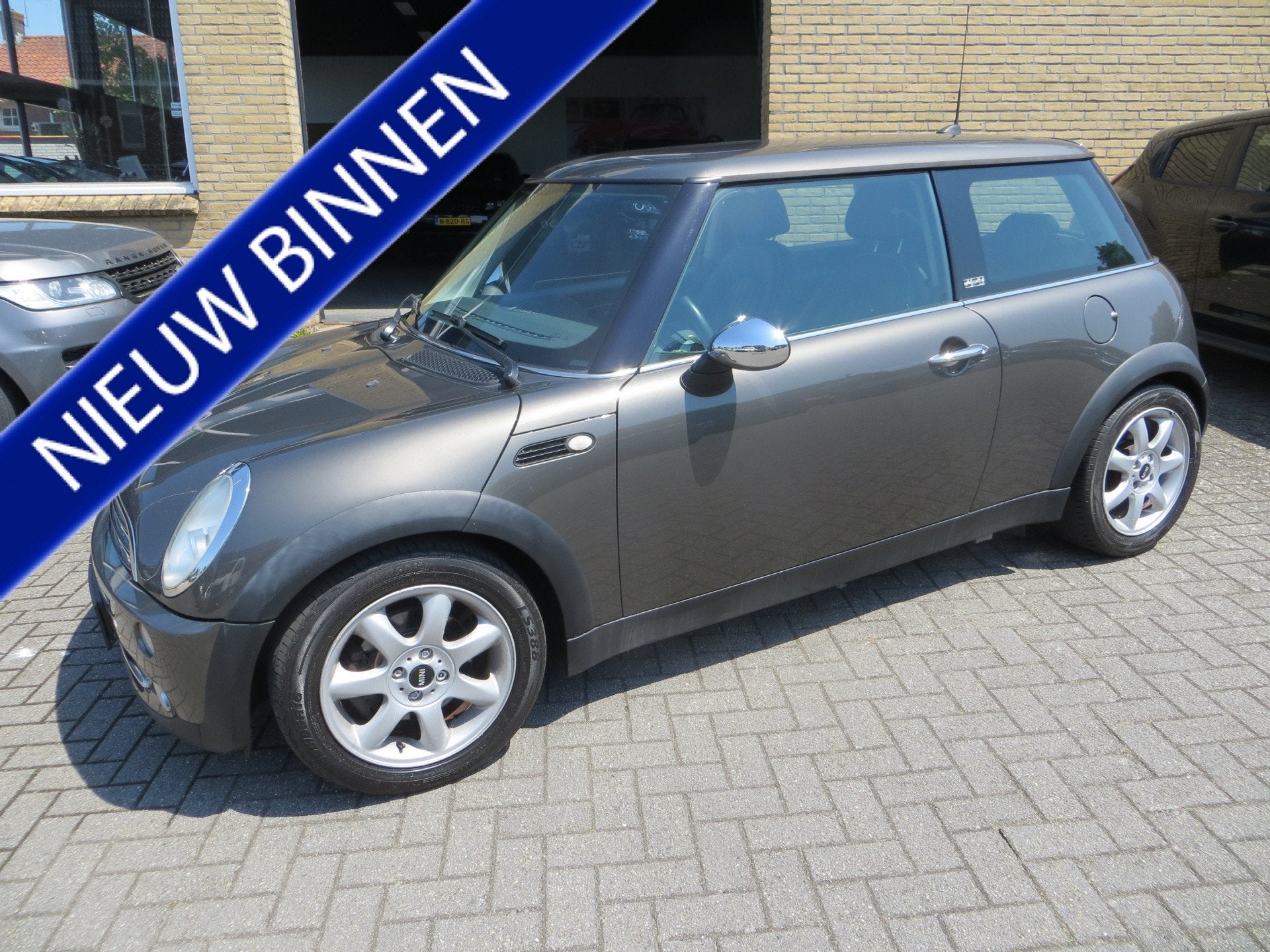 MINI 3-deurs 1.6 PARK LANE-AUTOMAAT-NAVI-LEER-SUPER MOOI!, 15 km/l, Gebruikt, Overige modellen, 4 cilinders
