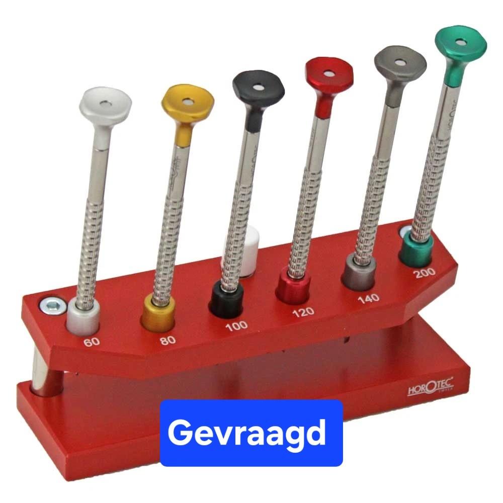 Gevraagd Horotec of Bergeon schroevendraaiers, Antiek en Kunst, Antiek | Klokken, Ophalen of Verzenden