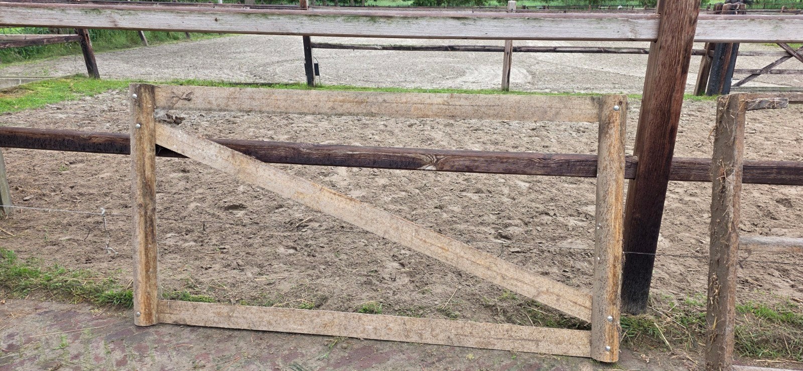 Houten hekwerk, Ophalen, Hout, Tuinhek