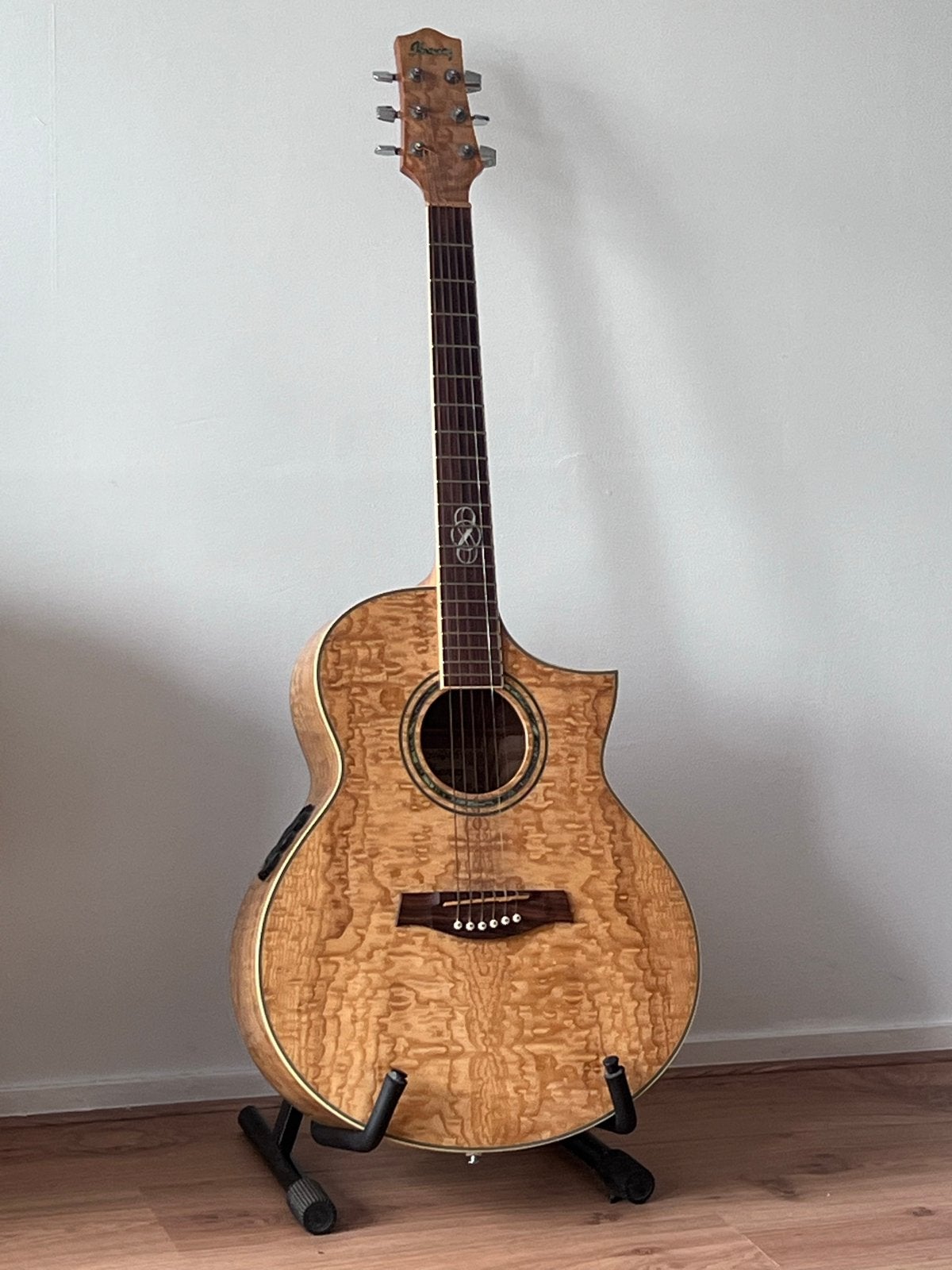 Ibanez EW20ASENT1202 Westerngitaar incl. standaard, Ophalen, Gebruikt, Western- of Steelstringgitaar
