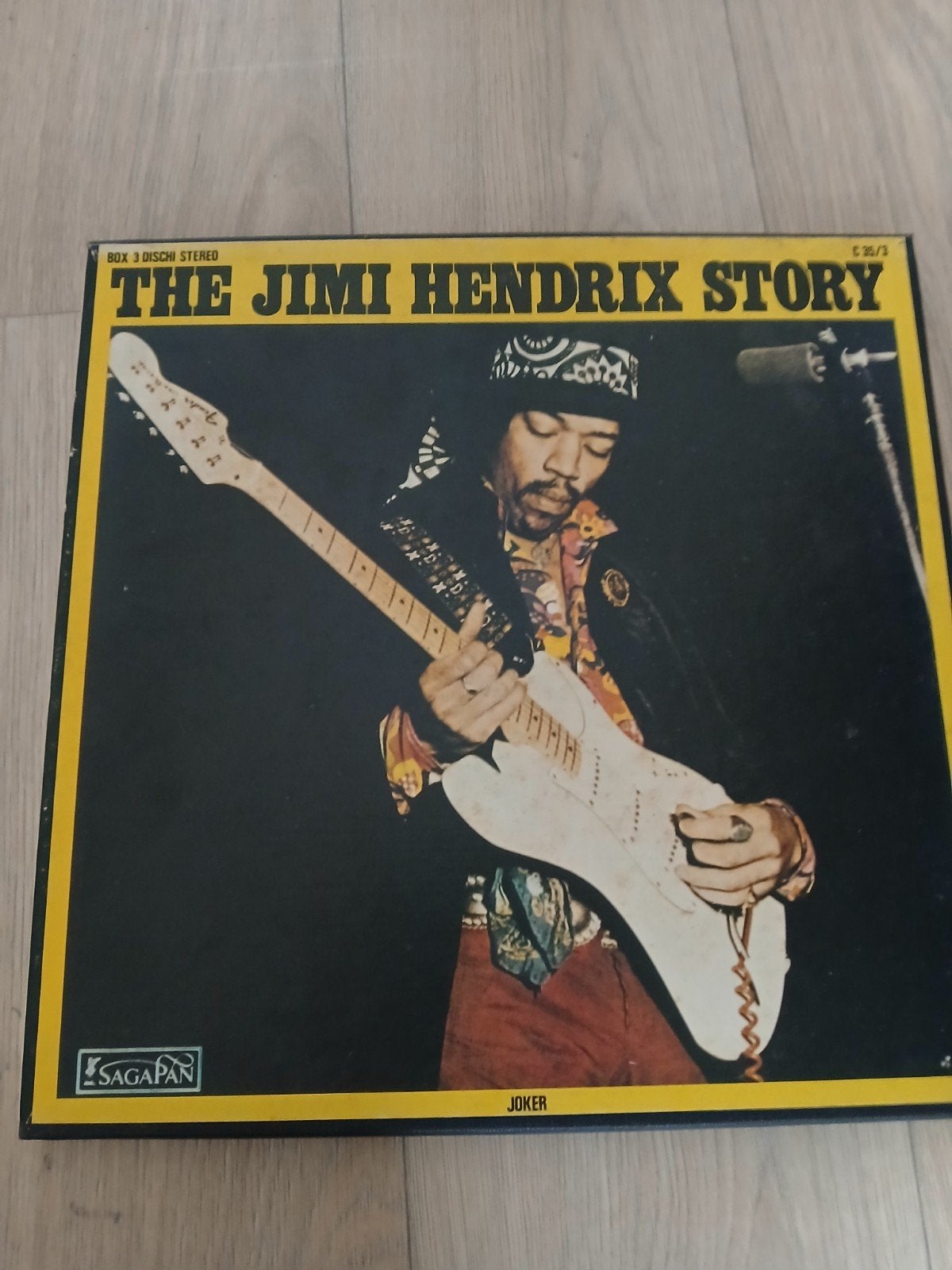 The Jimi Hendrix Story - Box 3 Dischi Stereo LP, Cd's en Dvd's, Vinyl | Pop, Boxset, Rock, Gebruikt, Ophalen of Verzenden