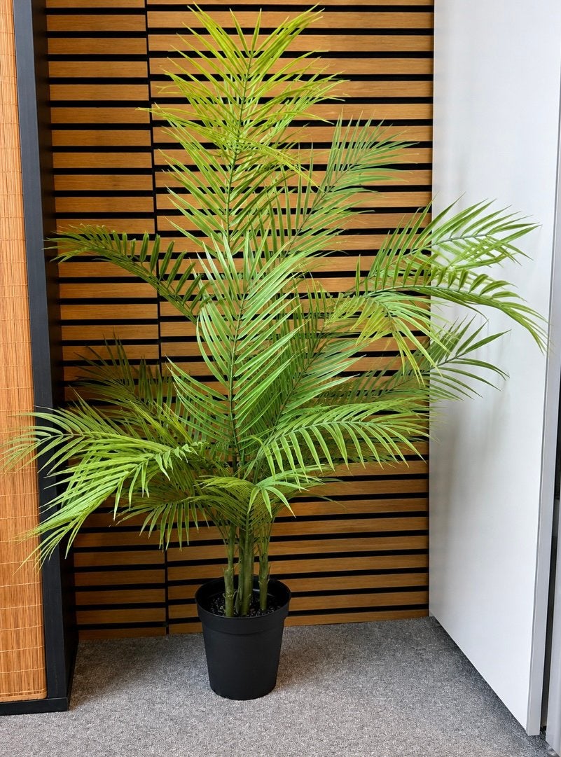 Kunstplant 128cm hoog, nieuw in ee verpakking, Groen, Kunstplant, Nieuw, Ophalen of Verzenden