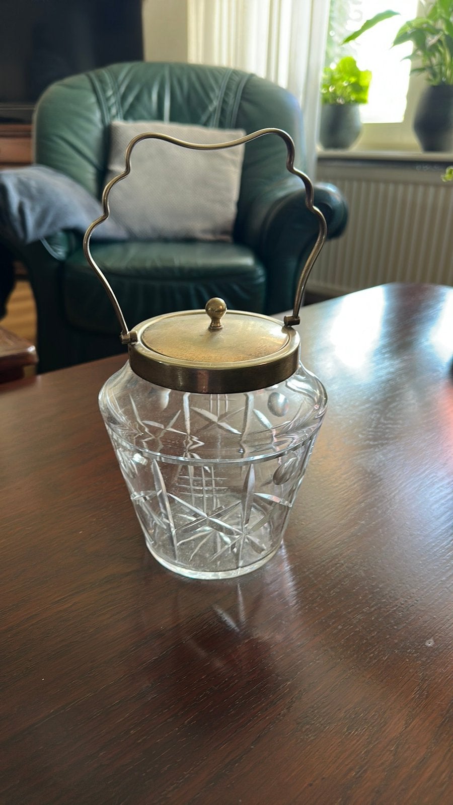 Oud potje met deksel en handvat, Ophalen of Verzenden