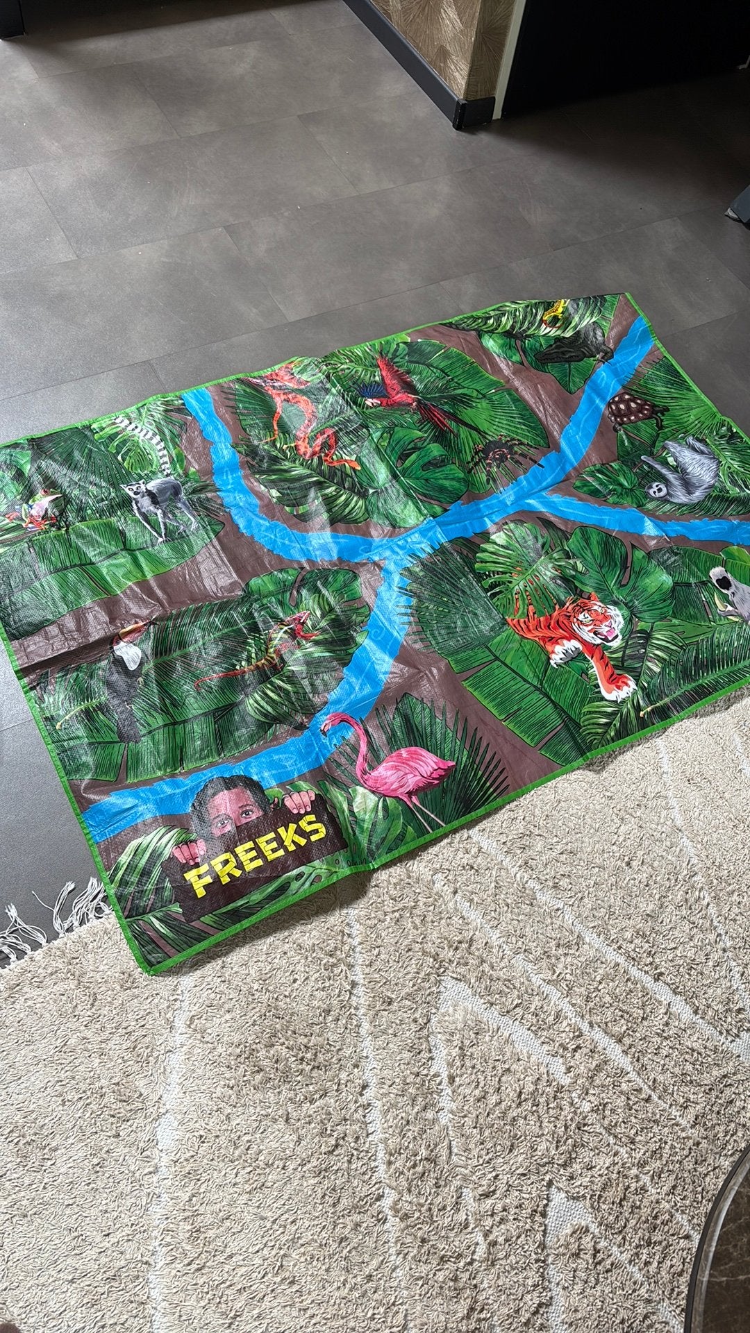 Freeks Jungle Speelkleed / Speelmat – Dieren & Avontuur, ., Ophalen of Verzenden, Zo goed als nieuw, .