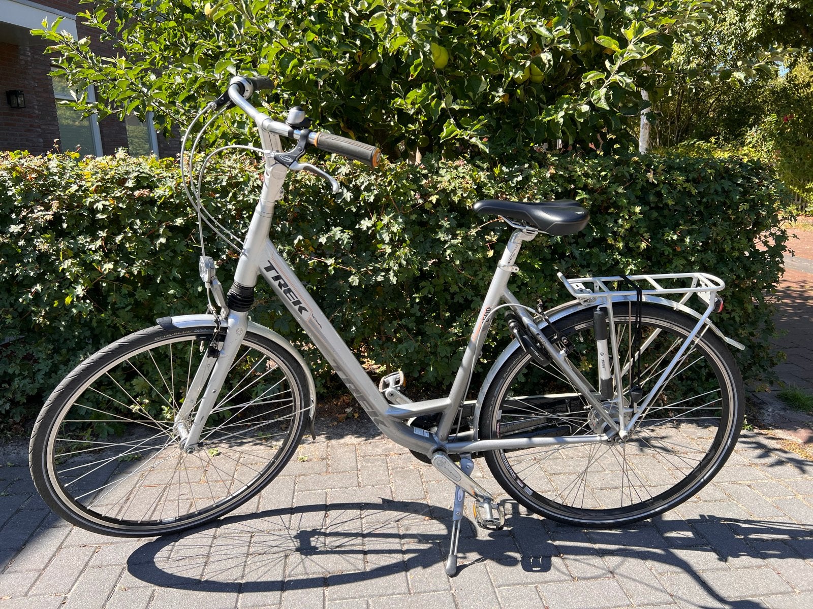 Trek 1600 Leisure Damesfiets - Zo goed als nieuw, Fietsen en Brommers, Velgrem, Versnellingen, Zo goed als nieuw, 50 tot 53 cm