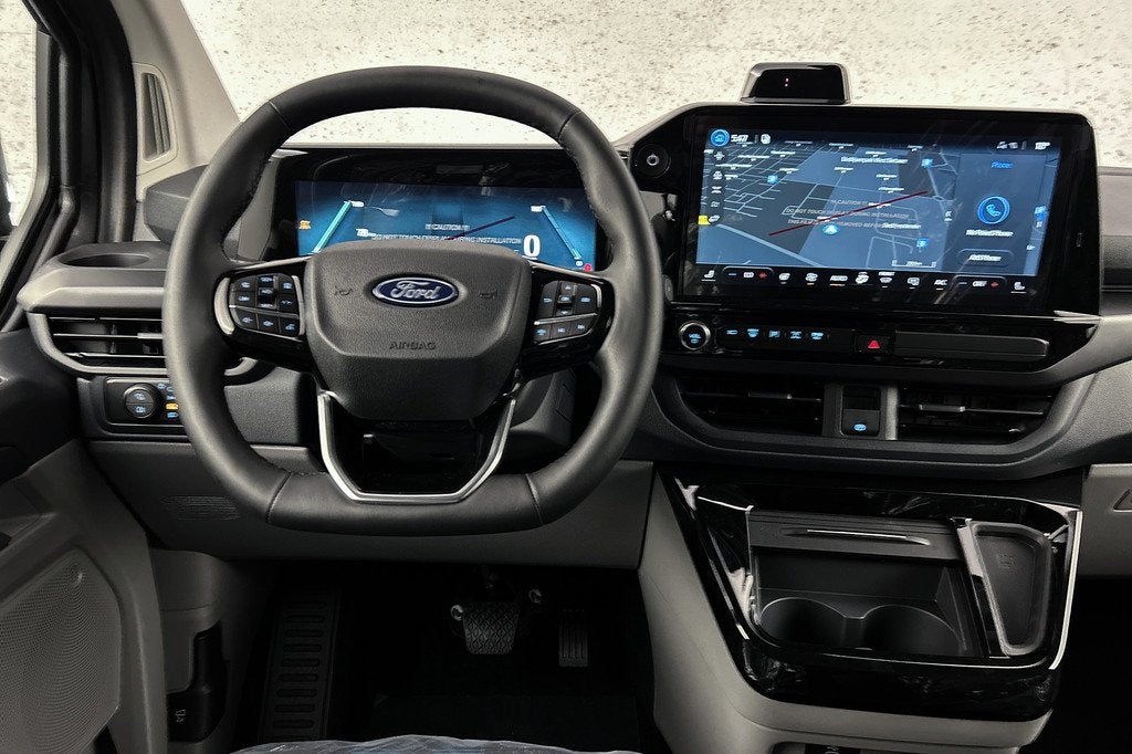 Ford E-Custom 320 L2 Sport | Dubbel cabine | 2x schuifdeur |, Automaat, Gebruikt, Automatische klimaatregeling, 71 kWh