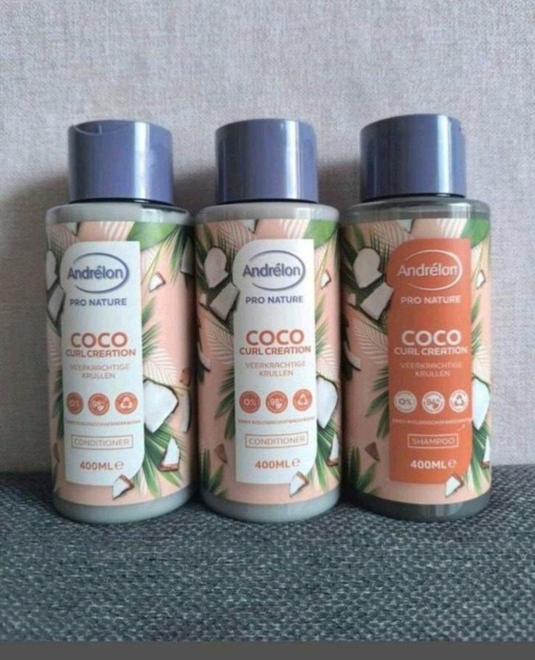 Andrélon coco curl shampoo conditioner 3 x nieuw, Ophalen, Nieuw, Shampoo of Conditioner