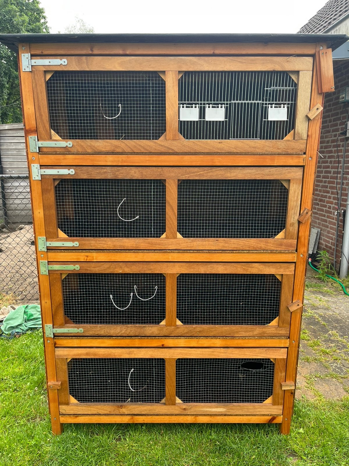 Cavia flat, Dieren en Toebehoren, Knaagdieren en Konijnen | Hokken en Kooien, Ophalen, 90 cm of meer, Konijn, Hok