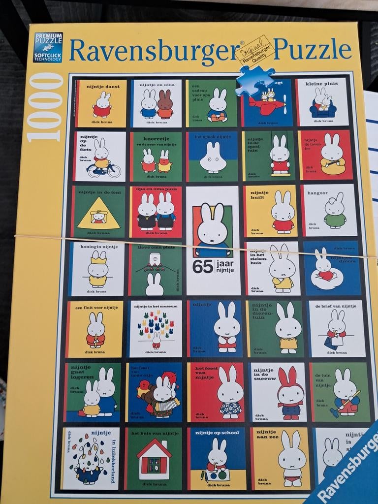 Puzzel Nijntje, Ophalen of Verzenden, 500 t/m 1500 stukjes, Zo goed als nieuw, Legpuzzel