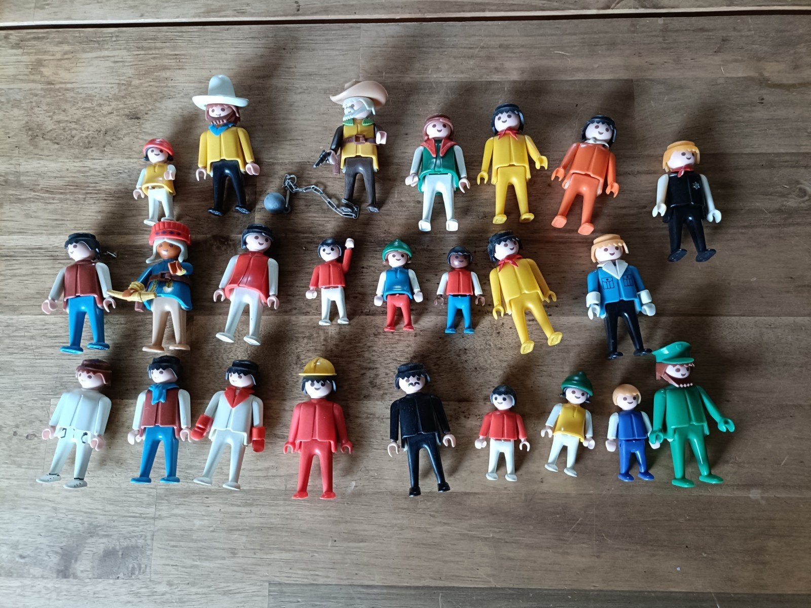 Playmobil poppetjes en dieren, Ophalen of Verzenden, Gebruikt