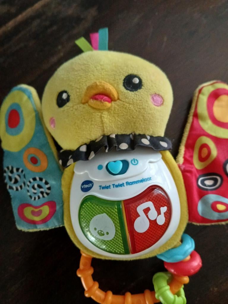 Tweet tweet rammelaar, Ophalen, Zo goed als nieuw, 6 maanden tot 2 jaar