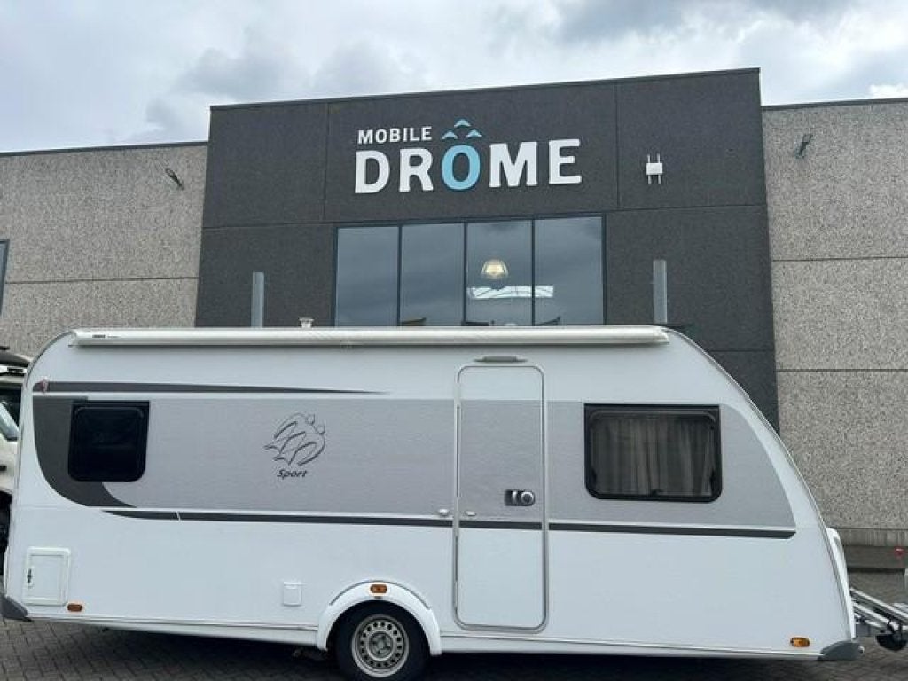 Knaus Sport 500 UF MOVER+LUIFEL+VOORTENT, Caravans en Kamperen, Schokbreker, Rondzit, Bedrijf, Overige typen
