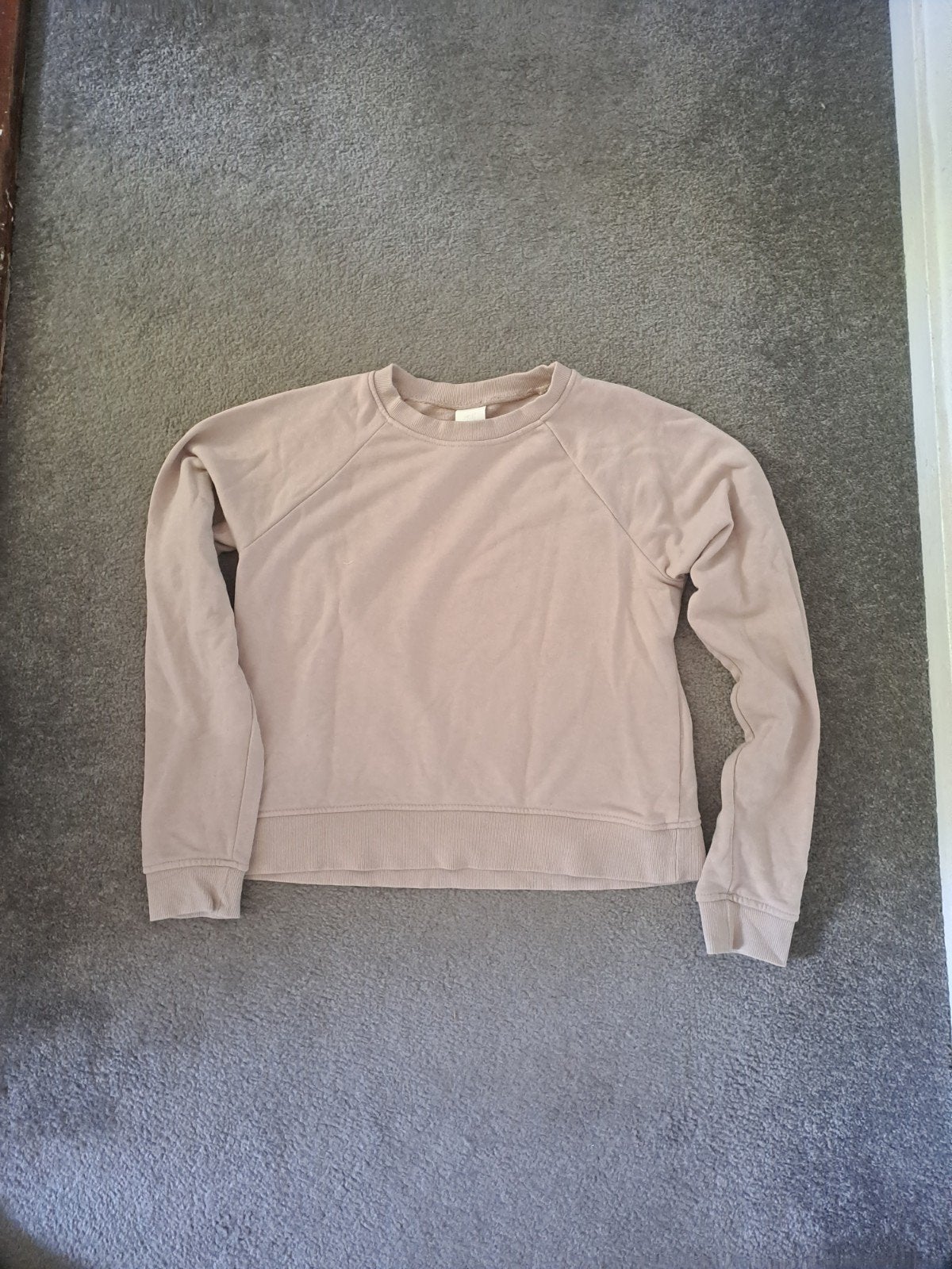 Roze croptop trui, Kleding | Dames, Truien en Vesten, H&M, Ophalen of Verzenden, Zo goed als nieuw, Roze