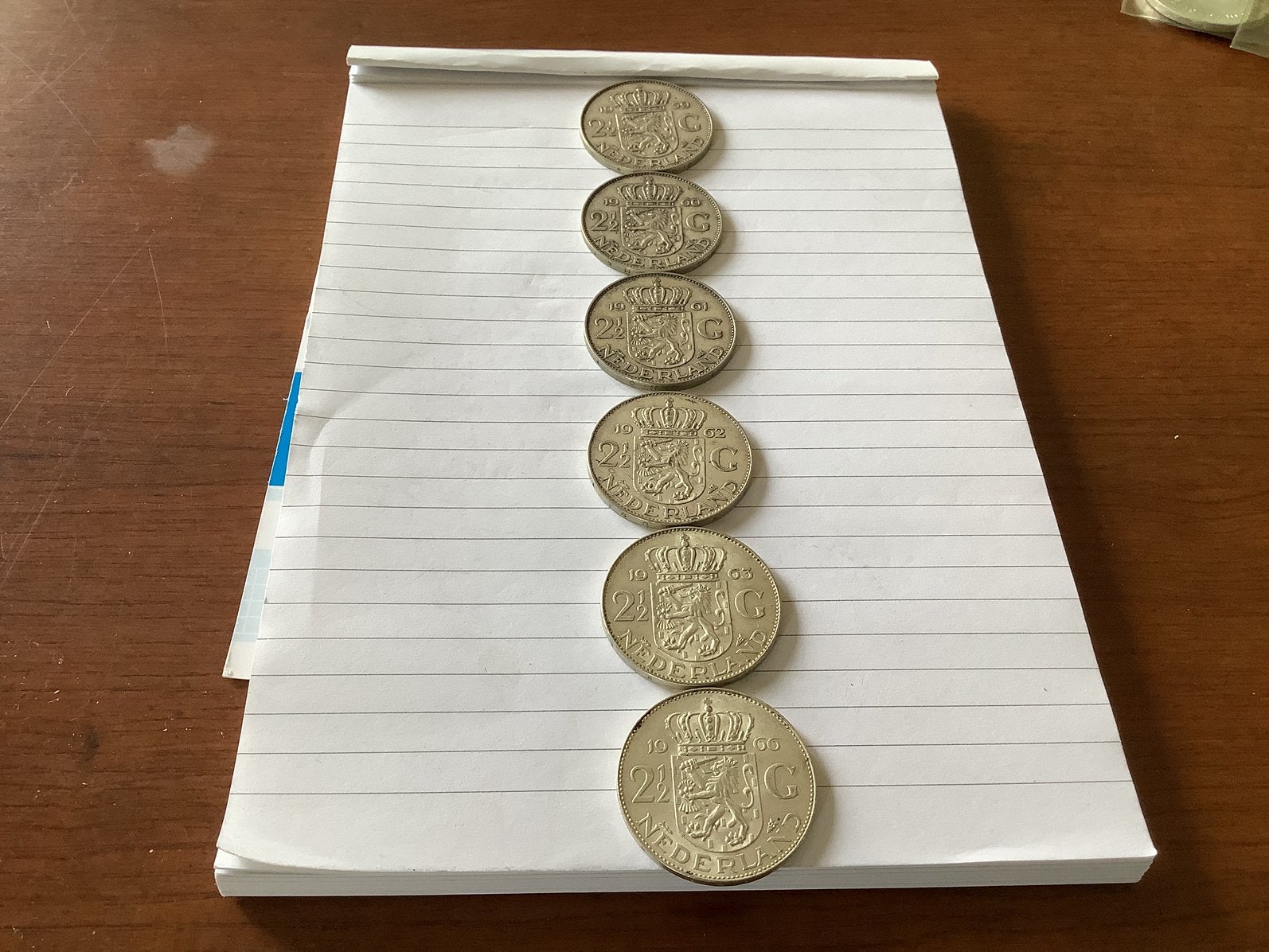 Zilveren rijksdaalders Koningin Juliana 1959 tm 1966, Ophalen of Verzenden, Koningin Juliana, 2½ gulden
