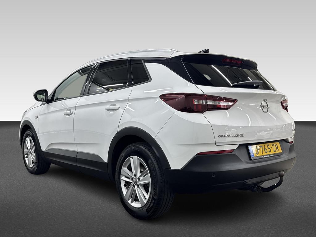 Opel Grandland X 1.2 TURBO 130PK BUSINESS NAVI ECC CAMERA TR, Auto's, Voorwielaandrijving, Gebruikt, 1199 cc, Wit