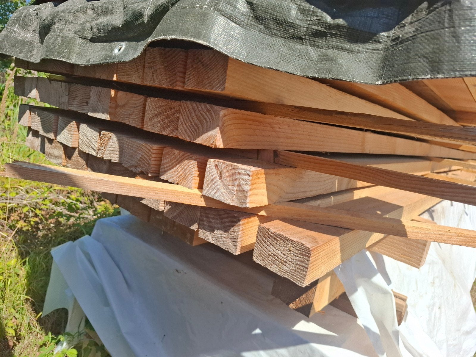 Douglas regels palen 5x7.5x300 cm bezorgen mogelijk, Tuin en Terras, Palen, Balken en Planken, Ophalen, Nieuw, 250 cm of meer