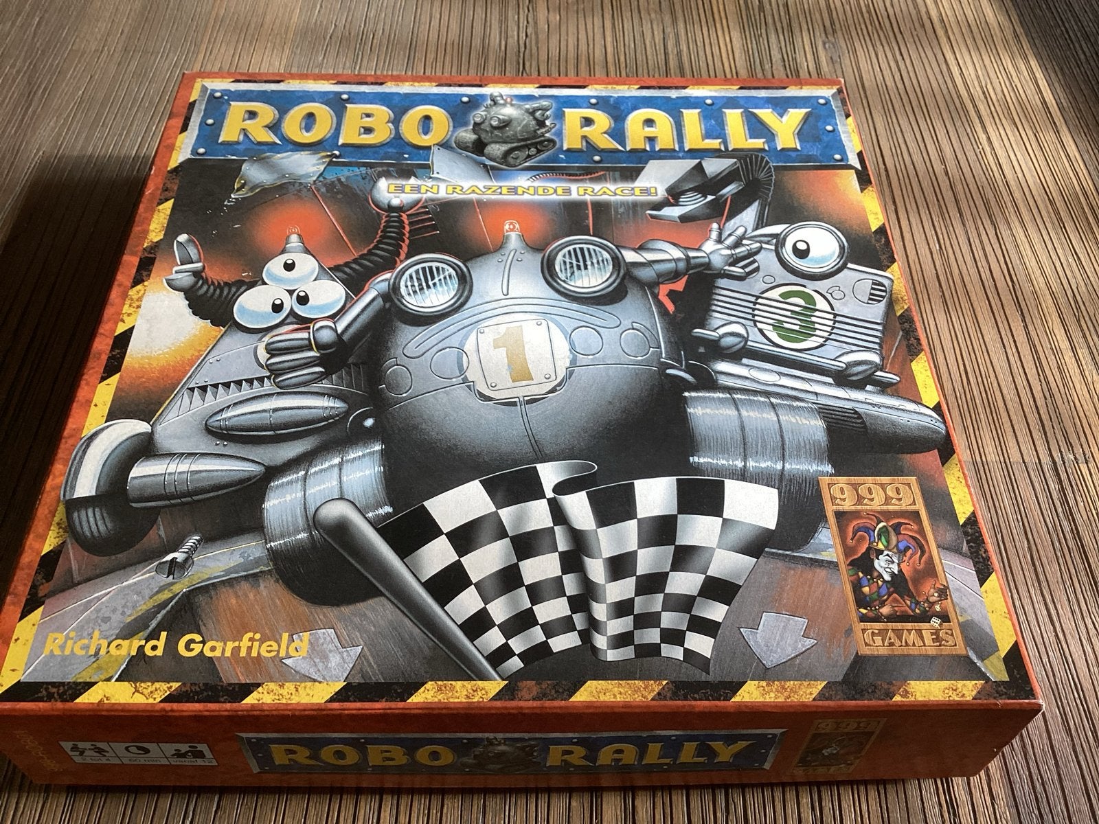 Robo Rally: Een Razende Race - Strategisch Bordspel, Hobby en Vrije tijd, Drie of vier spelers, Ophalen of Verzenden, Gebruikt