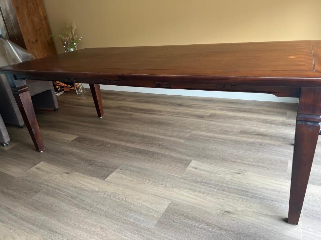 Eettafel, Ophalen, Gebruikt, Eikenhout, 50 tot 100 cm