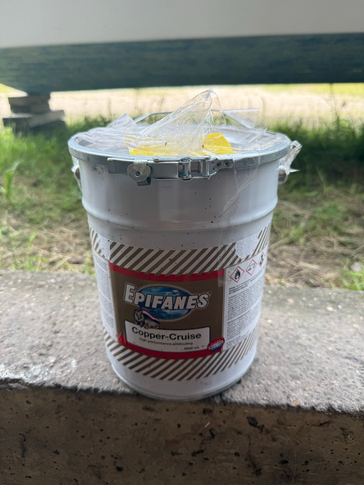 Epifanes Copper-Cruise Antifouling rood 5000 ml, Ophalen of Verzenden, Nieuw, Verven