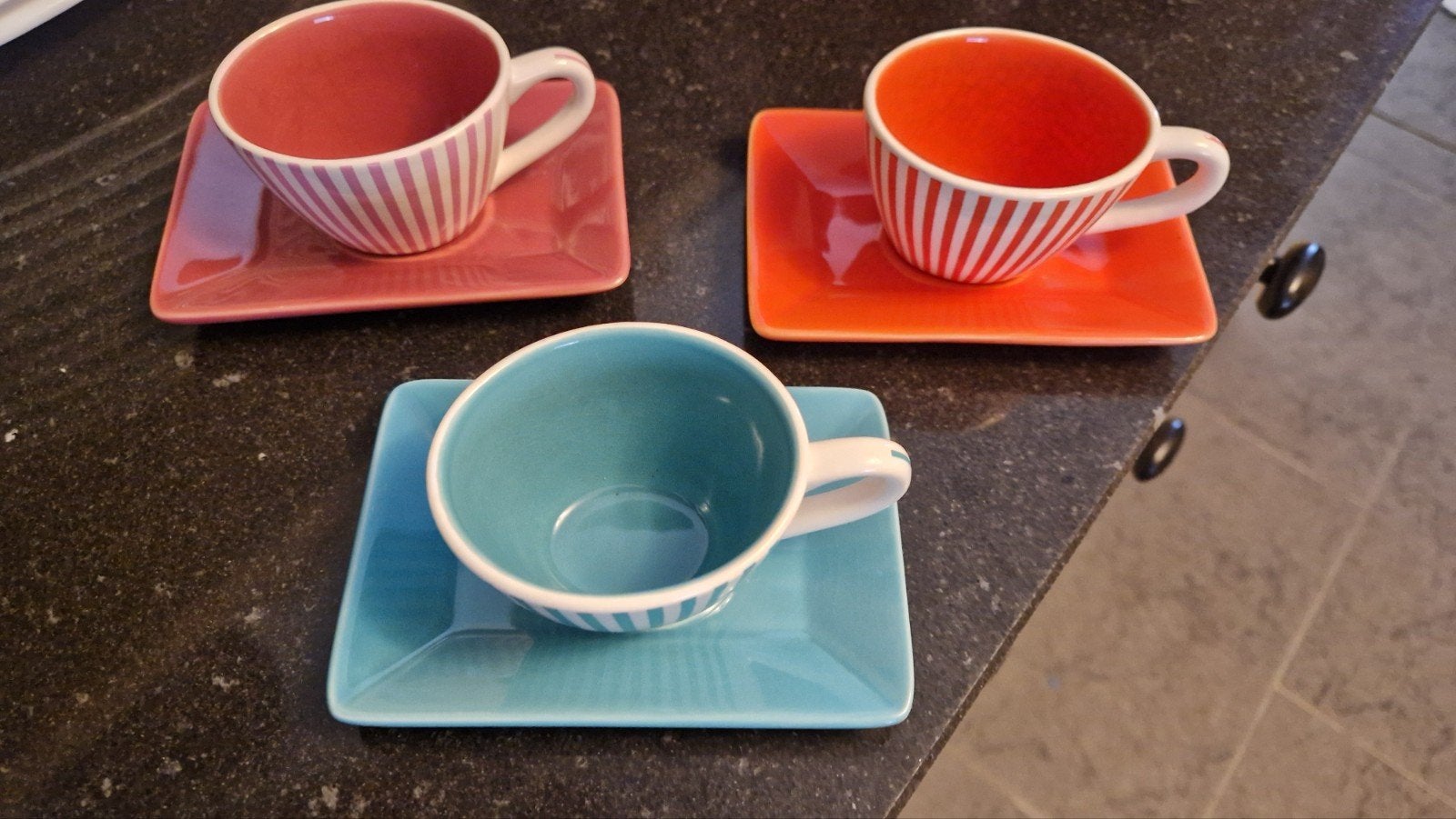 Espresso kopjes 3 stuks, Ophalen of Verzenden