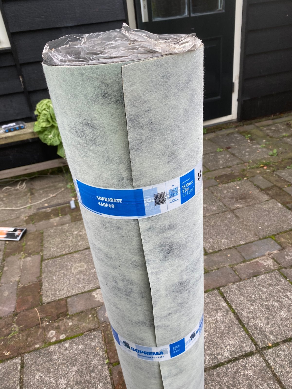 Soprabase 460P60 bitumen onderlaag >13m*1m, Ophalen, Overige materialen, 10 tot 15 m², Zwart