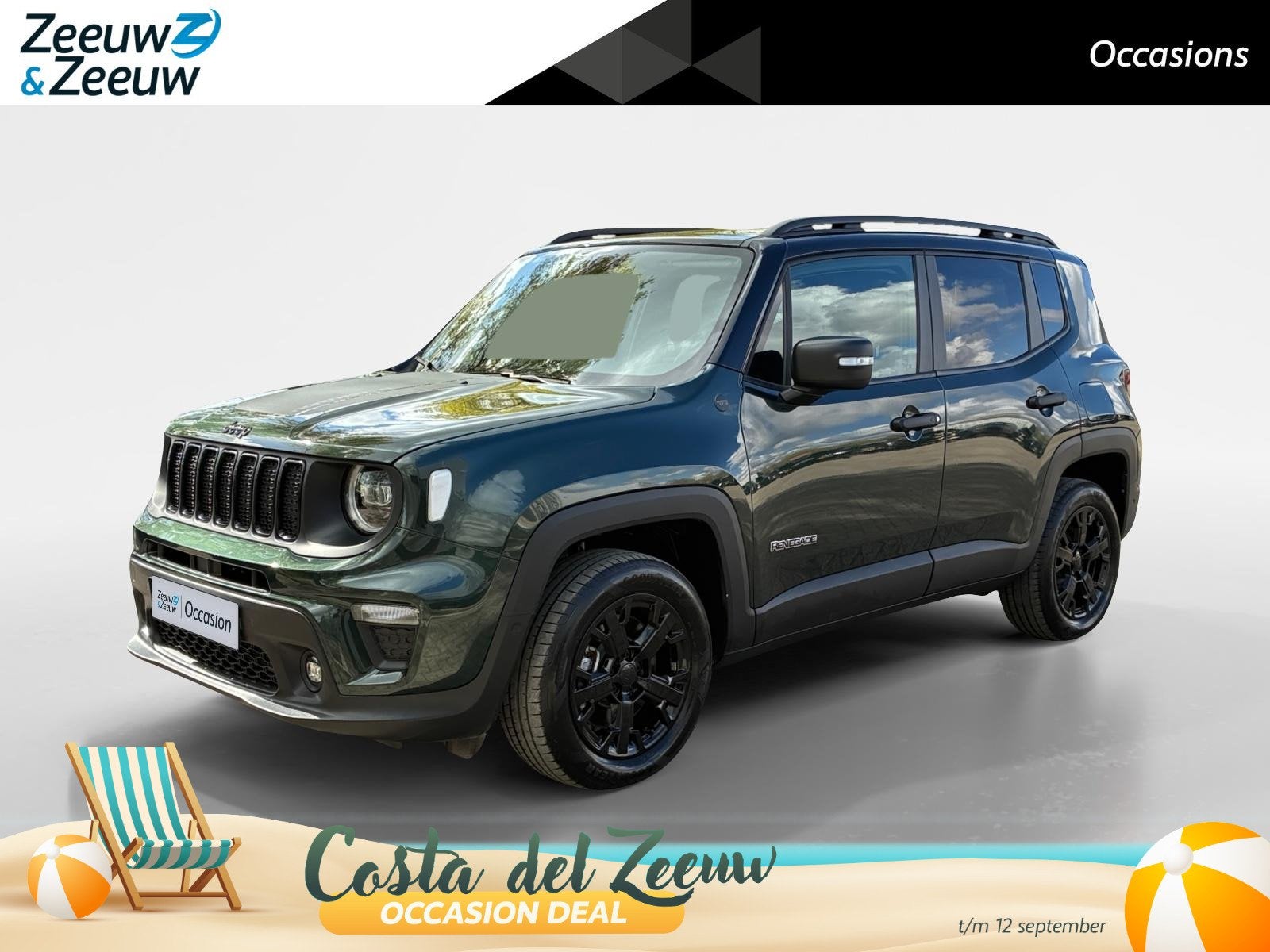 Jeep Renegade North Star 1.5T e-Hybrid 130 PK| Carplay | Dig, Automaat, Stof, Gebruikt, Euro 6