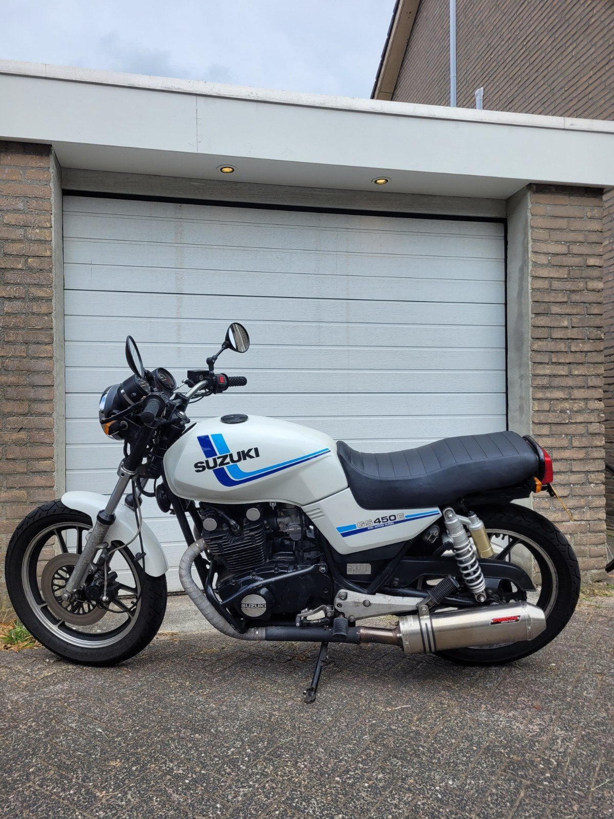 Suzuki GS450e - Klassieke Naked Bike, 2 cilinders, Sportuitlaat, Gebruikt, Particulier