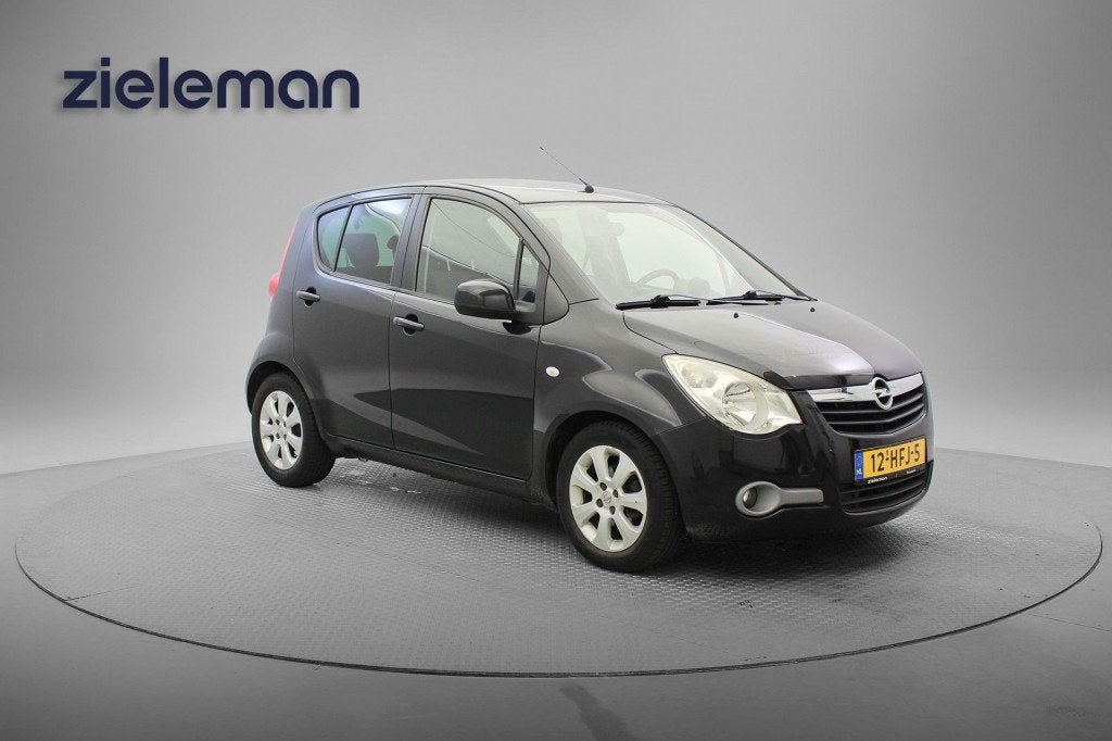 Opel AGILA 1.2 Enjoy 5 Deurs Automaat - Airco, Lichtmetalen, Auto's, Automaat, Elektrische ramen, 86 pk, 4 cilinders