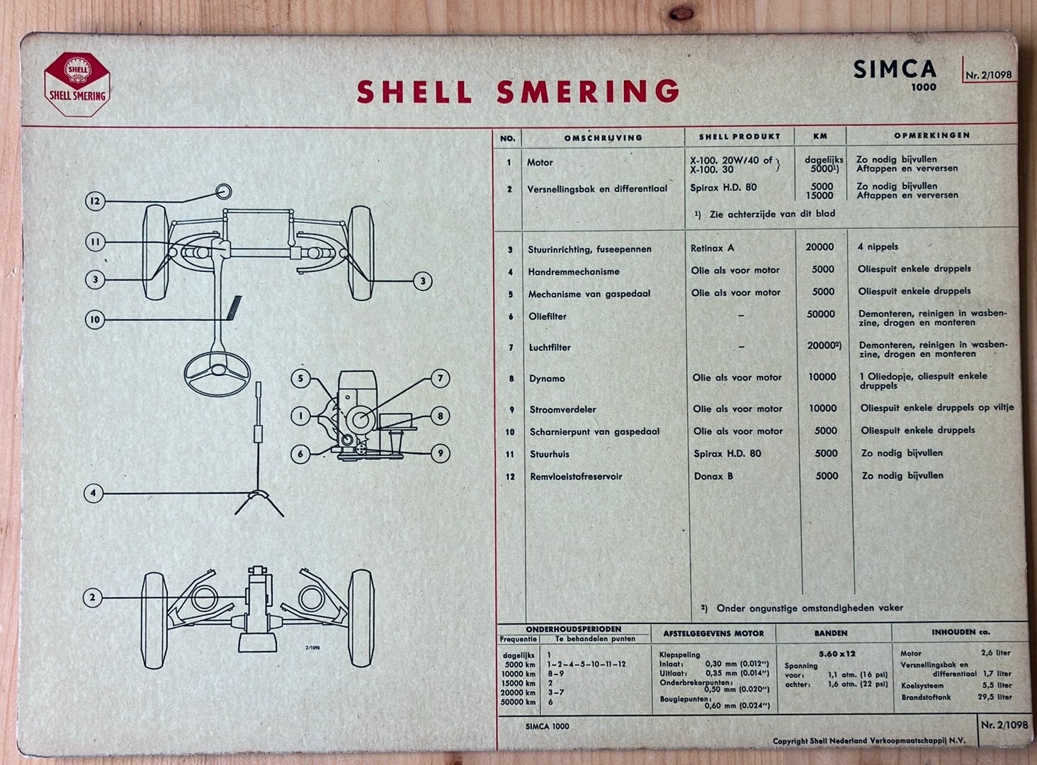 Simca 1000, Ophalen of Verzenden