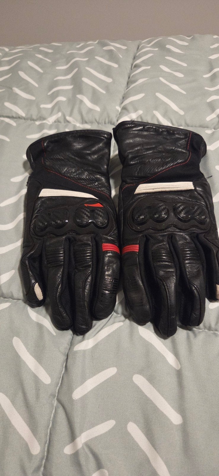 Motorhandschoenen leder M, Ophalen of Verzenden, Handschoenen, Tweedehands, Heren