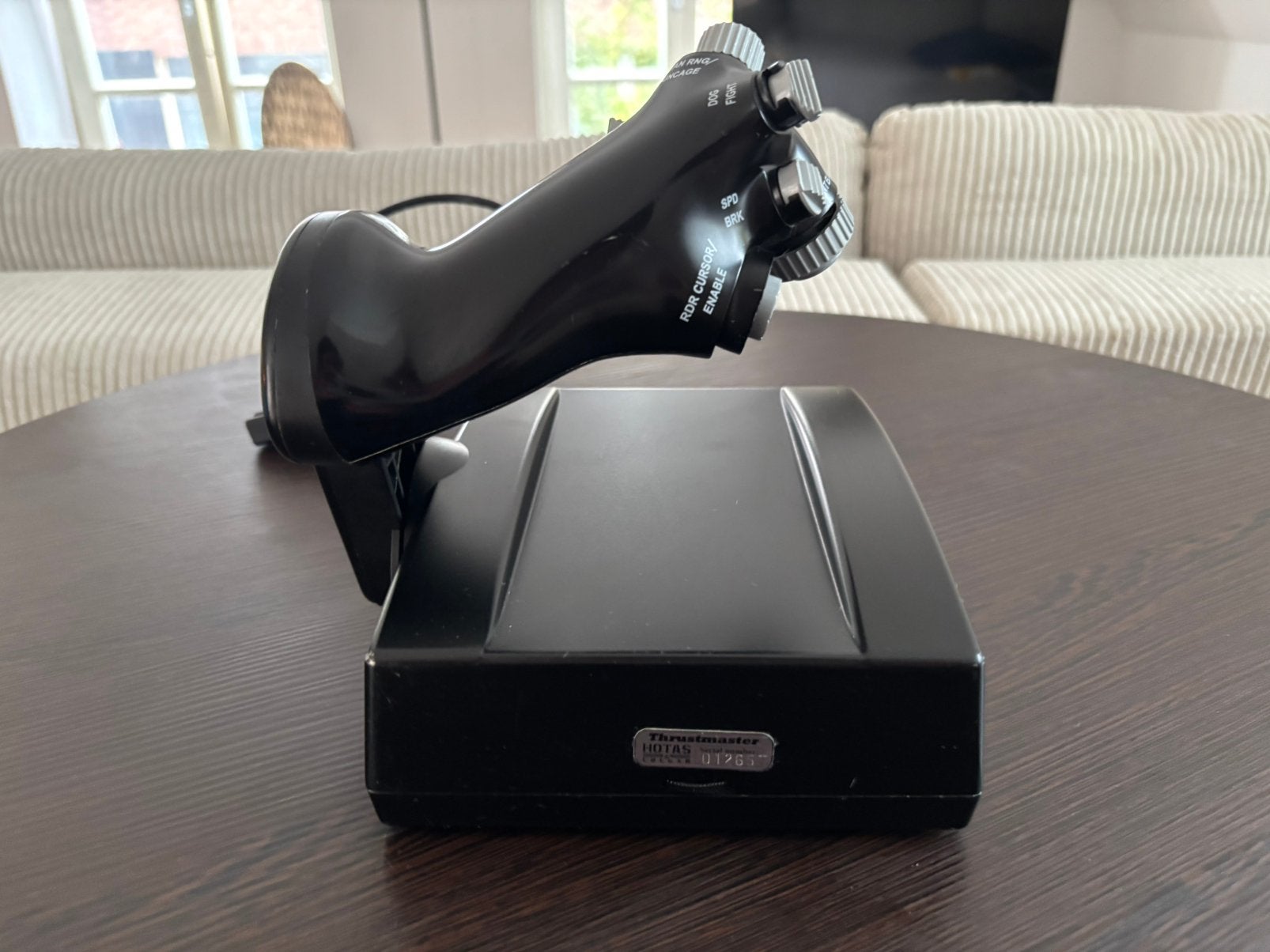 Thrustmaster HOTAS Cougar Throttle – Simulator – 15-bit, Ophalen of Verzenden, Zo goed als nieuw