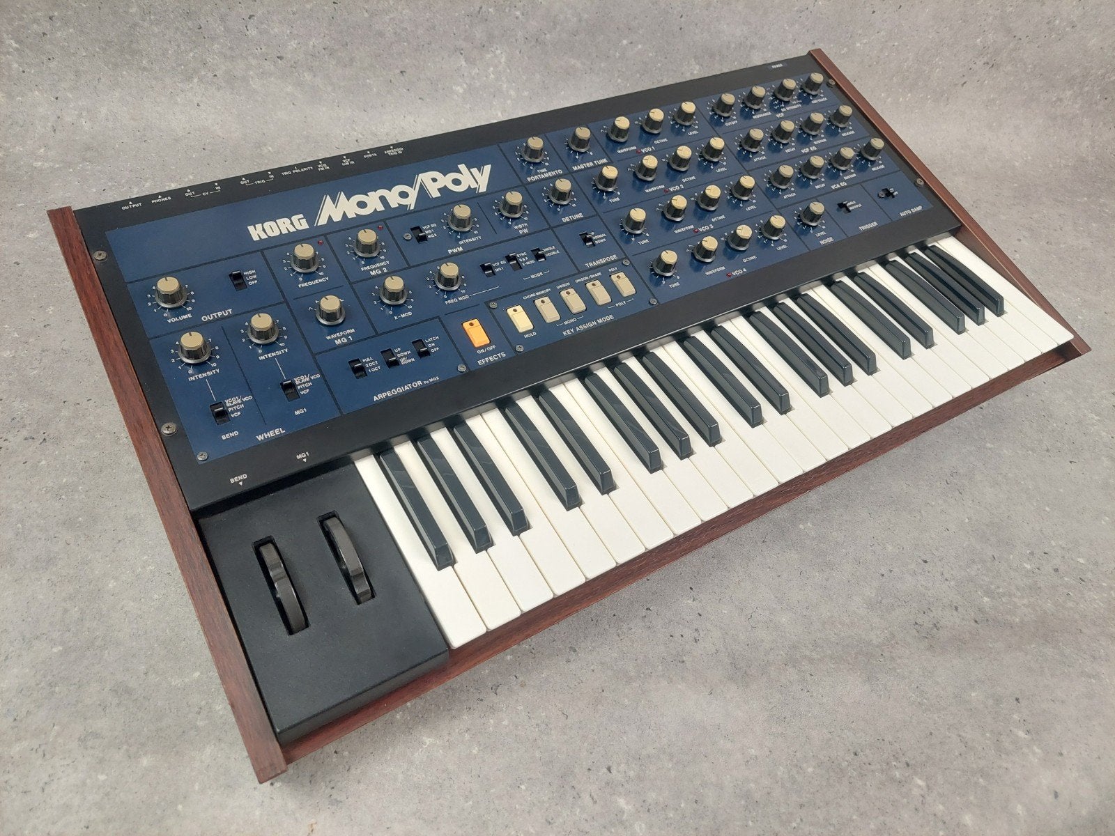👉Korg MonoPoly! speciale vintage mono/poly synth 🎵, Muziek en Instrumenten, Ophalen of Verzenden, Gebruikt, Overige aantallen