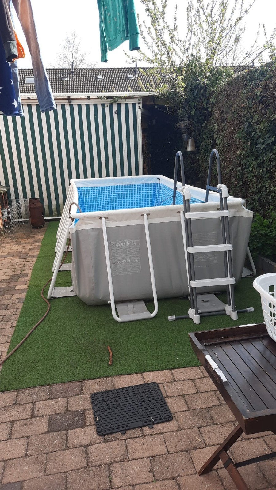 Intex Zwembad 4x2x1m met complete toebehoren, Ophalen
