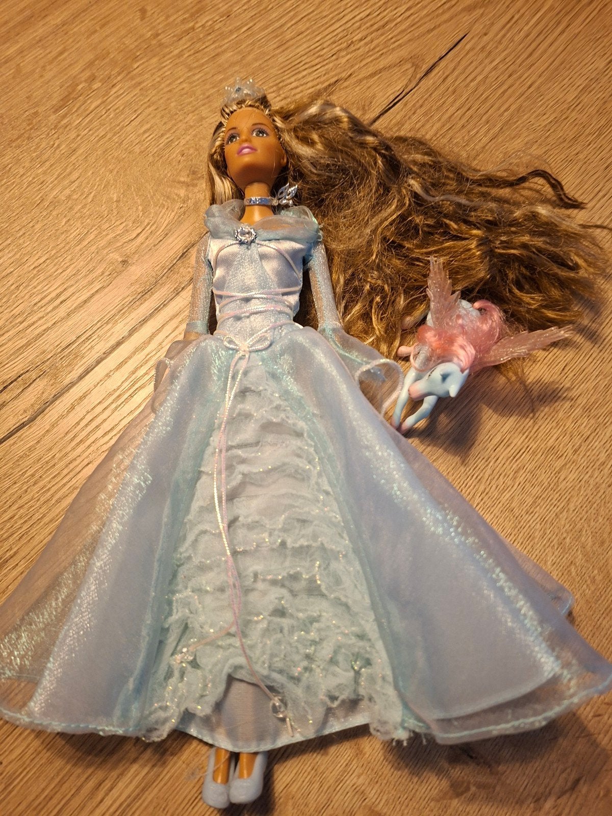 Mattel Rayla The Cloud Queen Barbie G8401 Pegasus 2005, Ophalen of Verzenden