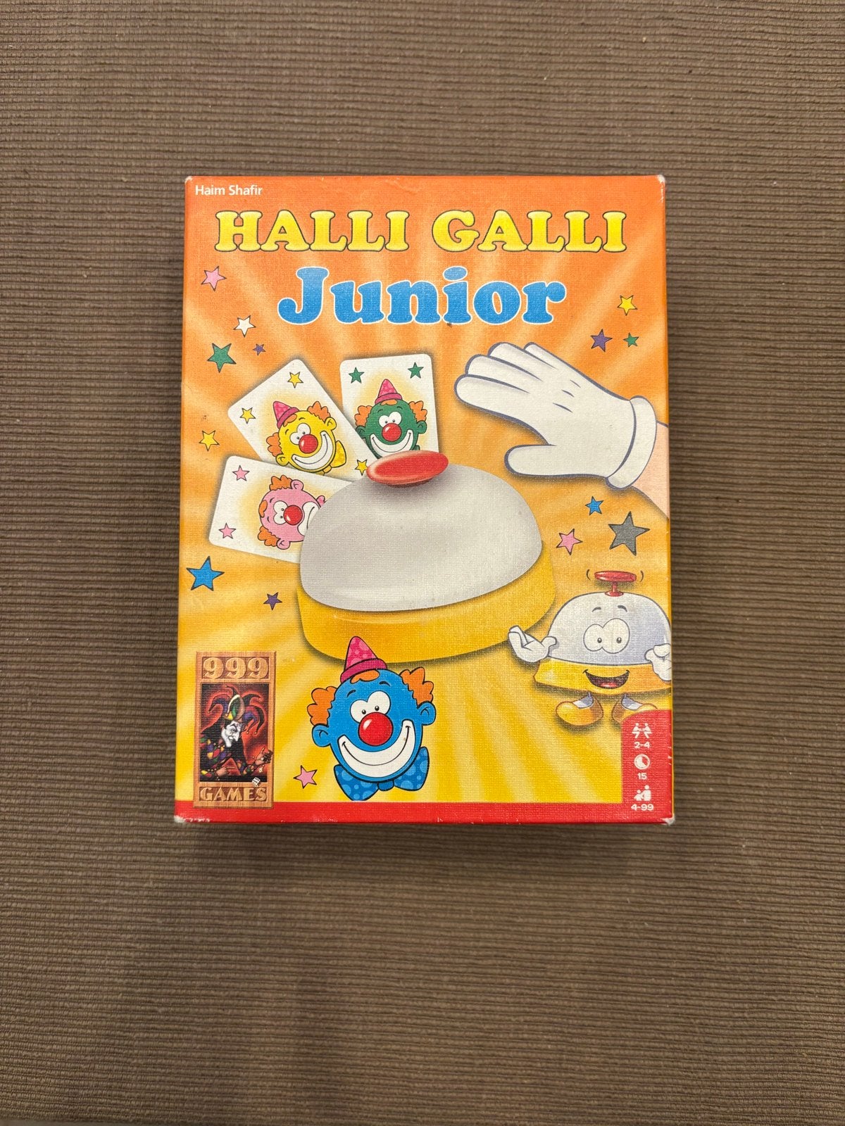 Halli Galli Junior - 999 games - het spel met de bel!, Een of twee spelers, Ophalen of Verzenden, Zo goed als nieuw