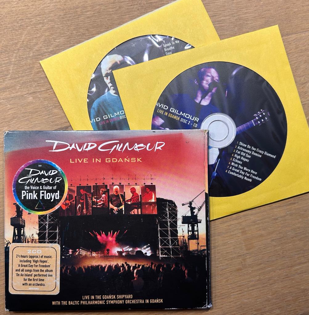 DAVID GILMOUR - Live in Gdansk (. 2CD set ), Cd's en Dvd's, Cd's | Rock, Gebruikt, Progressive, Ophalen of Verzenden