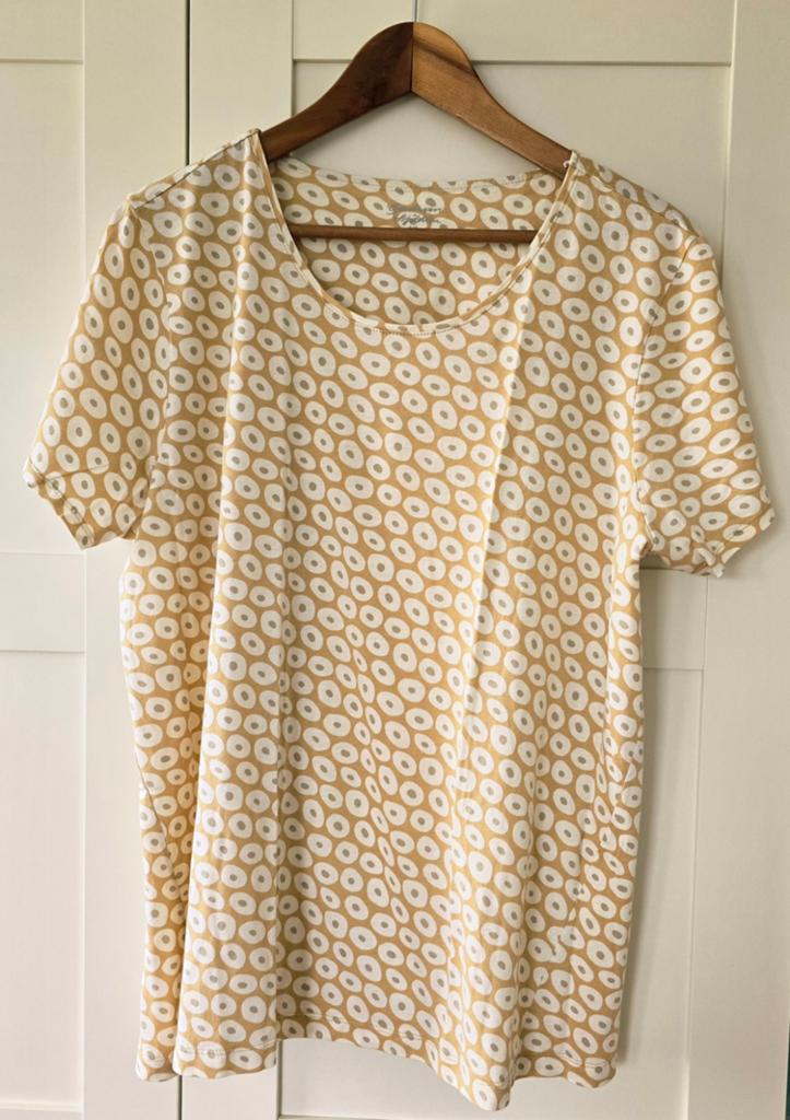 Gudrun Sjoden top maat XL, Beige, Maat 46/48 (XL) of groter, Ophalen of Verzenden, Zo goed als nieuw