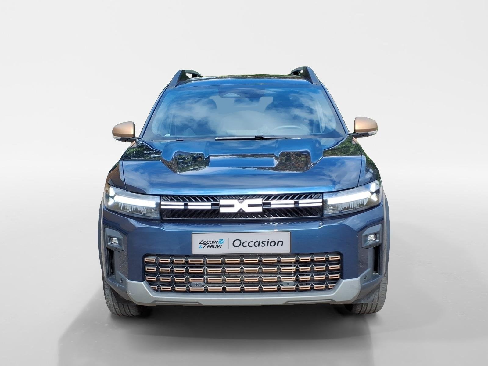 Dacia Bigster 1.8 Hybrid 155 Extreme Automaat | Elct.Schuifd, Auto's, Gebruikt, Blauw, Bedrijf, 1000 kg
