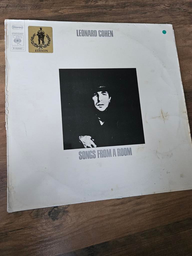 Leonard Cohen - Songs From A Room (Edison Award), Gebruikt, Originele persing, Ophalen of Verzenden, 12 inch