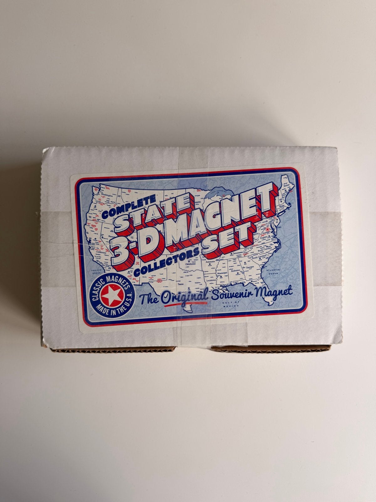 US State 3-D Magneet Set - Classic Magnets, Ophalen of Verzenden, Nieuw