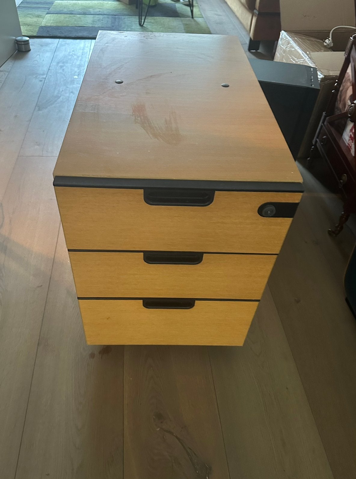 Ladekast, Huis en Inrichting, Kasten | Ladekasten, Ophalen, Gebruikt, 50 tot 100 cm, 3 of 4 laden