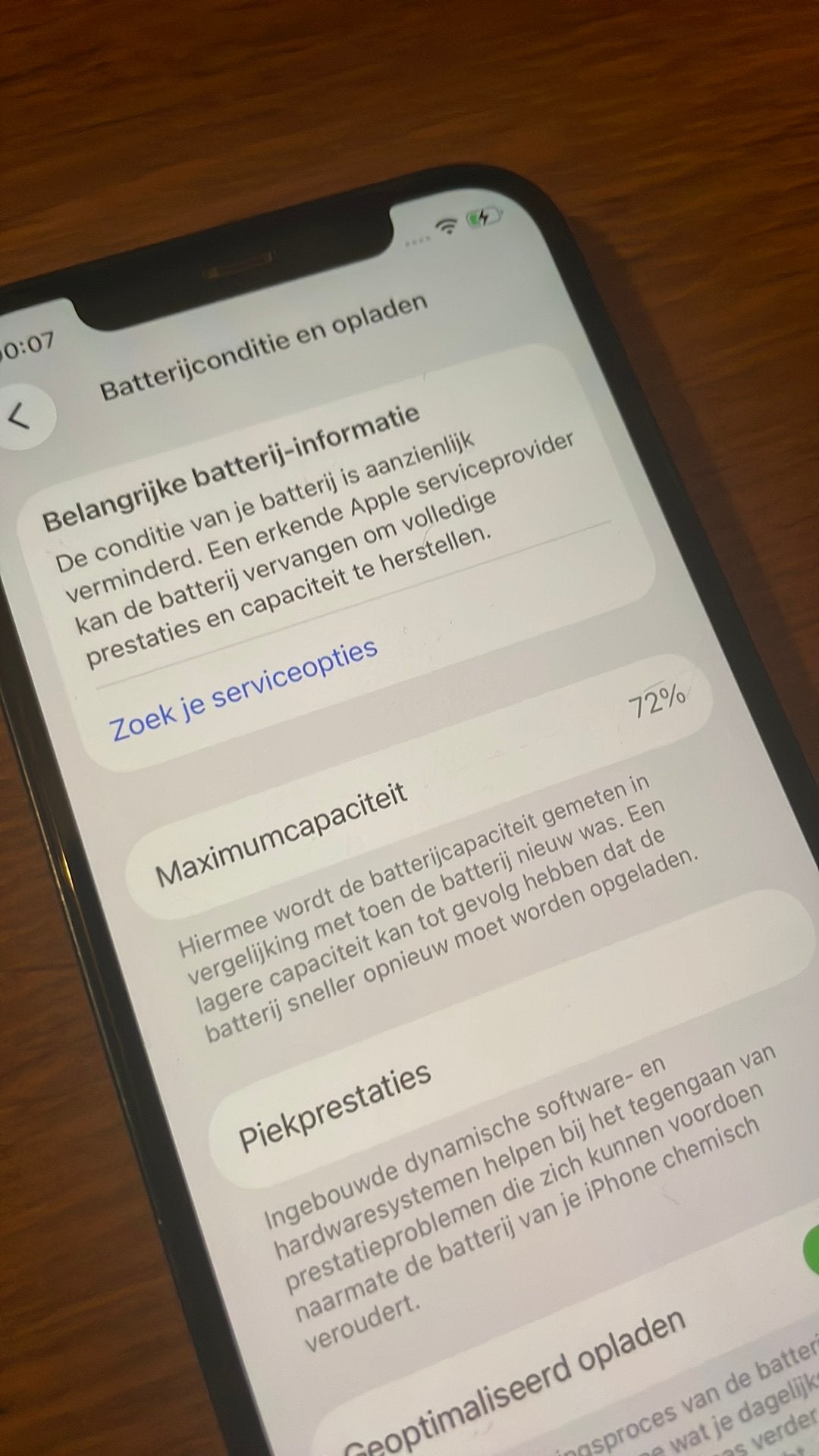 Foto 5 van iPhone 12 64 GB Blauw - Luidspreker defect