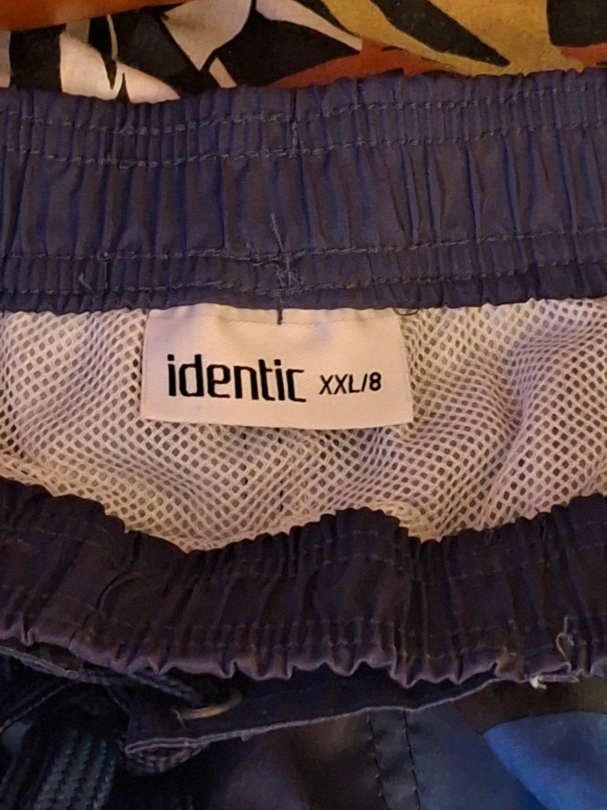 Identic Zwemshort XXL/8 met strandprint, Kleding | Heren, Ophalen, Blauw, Overige maten, Zwemshort