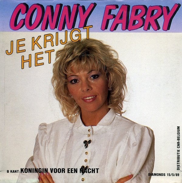 conny fabry, Ophalen of Verzenden, Gebruikt, Overige formaten, Levenslied of Smartlap